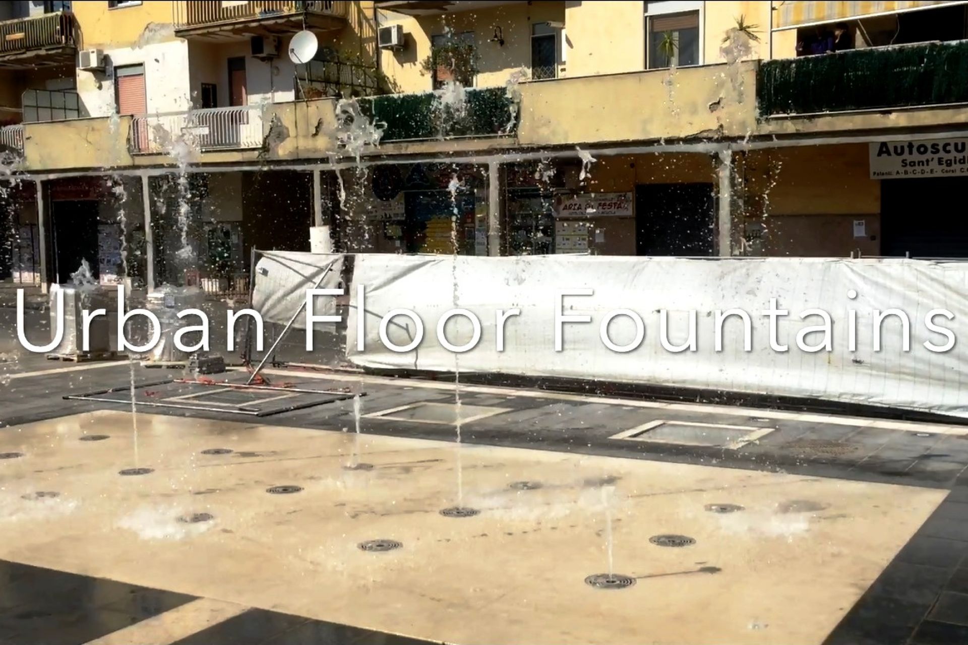 FONTANA A PAVIMENTO S. EGIDIO MONTE ALBINO (SA)